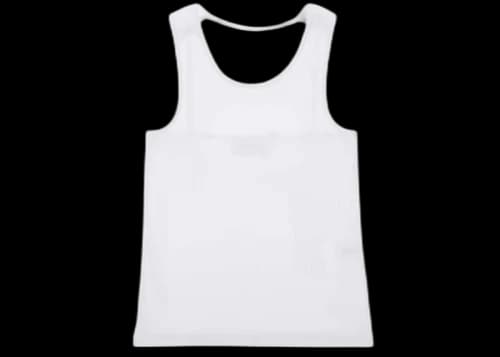 Telfar Halter Tank Top White