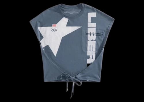 Telfar Liberia Wrap T Navy