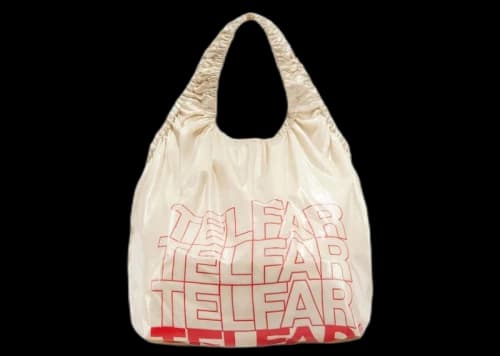Telfar Regular Telfar Plastic Bag Nude