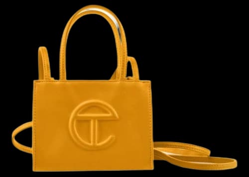 Telfar Shopping Bag Small Mustard