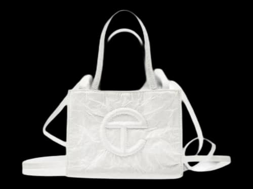 Telfar Shopping Bag Small White Paper