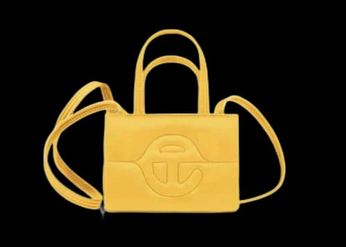 Telfar Small Puff Shopping Bag Yellow