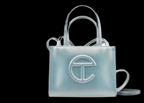 Telfar Small Shopping Bag Blue Ray