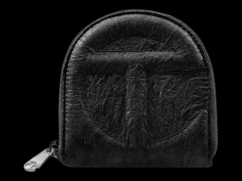Telfar Wallet Black Paper