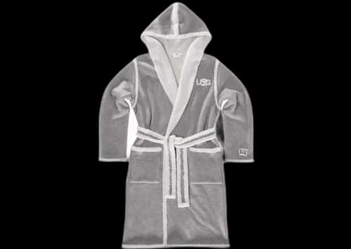 Telfar x UGG Fleece Robe Heather Grey