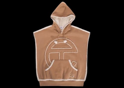 Telfar x UGG Sideless Hoodie Chestnut