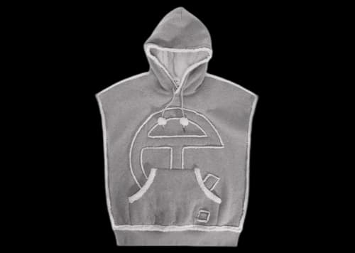 Telfar x UGG Sideless Hoodie Heather Grey