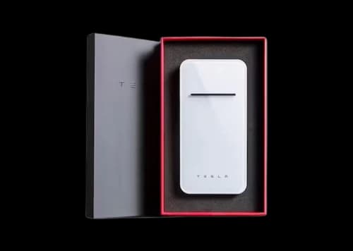 Tesla Wireless Portable Charger 2 White