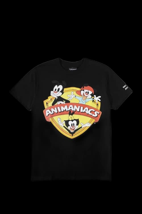 The Hundreds x Anamaniacs Shield T-Shirt Black