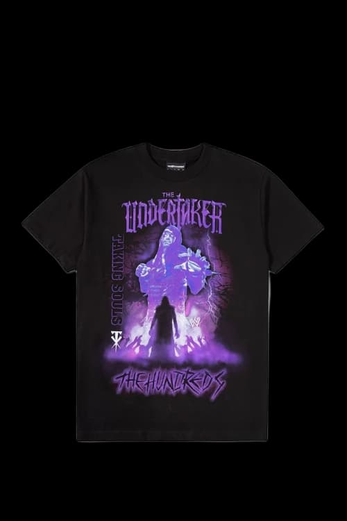 The Hundreds x WWE Undertaker T-Shirt Black