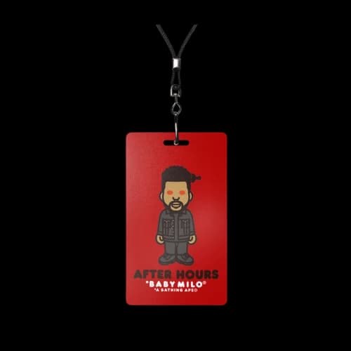 The Weeknd After Hours Bape Edition Pass Red