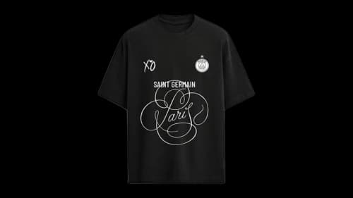 The Weeknd PSG x XO I Tee Black