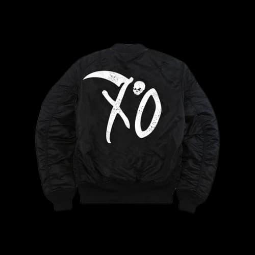 The Weeknd x Warren Lotas XO Bomber Black
