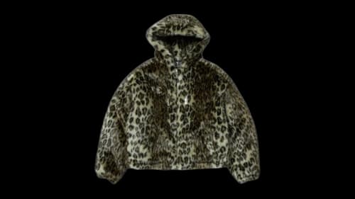 Thug Club TC Big Fur Jacket Brown
