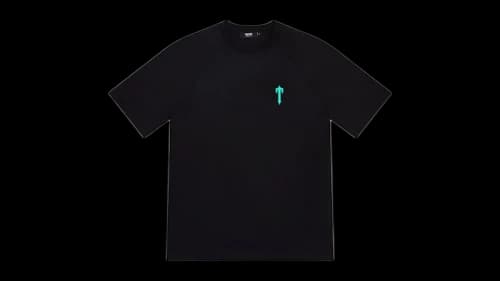 Trapstar Foundation Print Tee Black/Teal