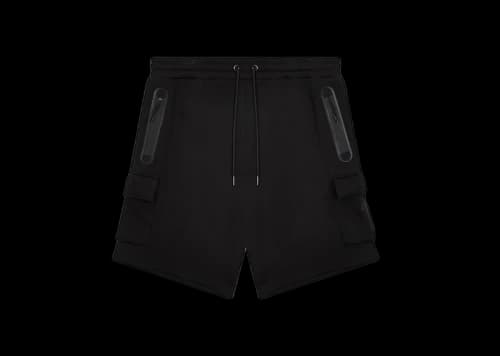 Trapstar Irongate T Tech Zip Shorts Black