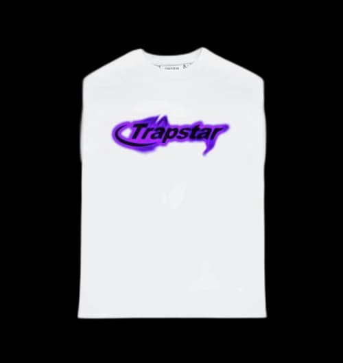 Trapstar Neon Hyperdrive T-shirt White