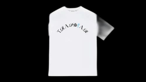 Trapstar Script Tee White/Teal