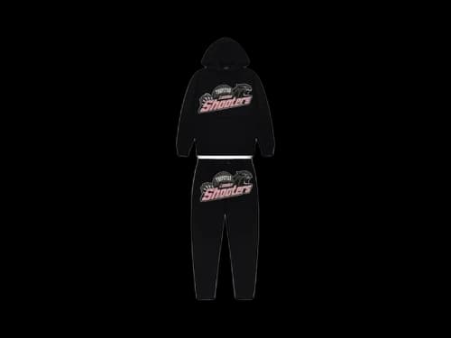 Trapstar Shooters Tracksuit Black/Pink