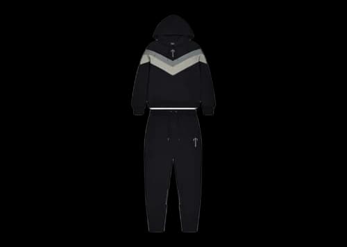 Trapstar V Stripe Tracksuit Black