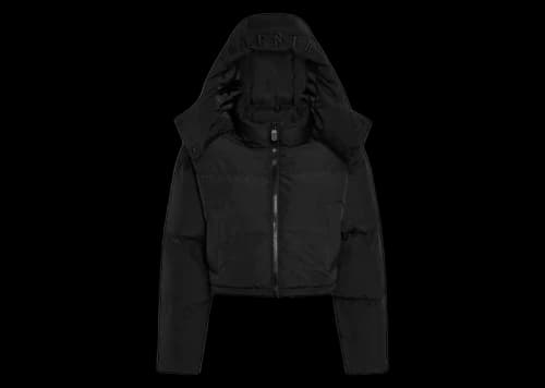 Trapstar Women's Arch Hooded Puffer Jacket Black