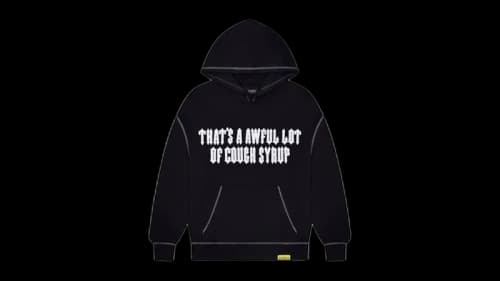 Trapstar x Cough Syrup Hoodie Black