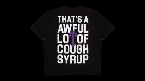 Trapstar x Cough Syrup Irongate T-Shirt Black