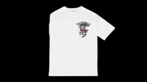 Trapstar x Ed Hardy Arch Tee White