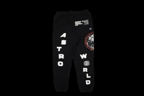 Travis Scott Astrofest 2019 Sweatpants Black