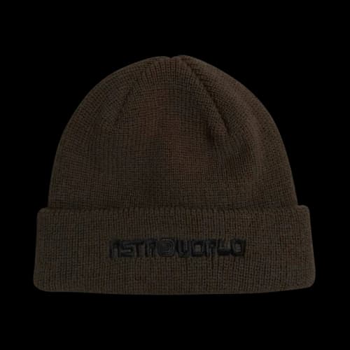 Travis Scott Astroworld Beanie Brown