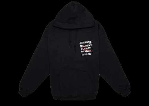 Travis Scott Astroworld MSG Rotten Apple Hoodie Black
