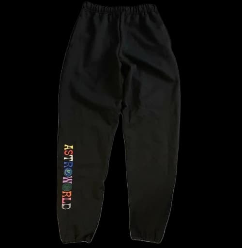 Travis Scott Astroworld Sweatpants Black