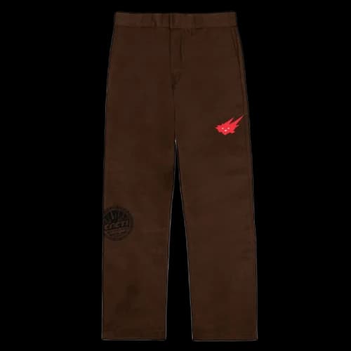 Travis Scott Cacti Heritage Work Pants Brown