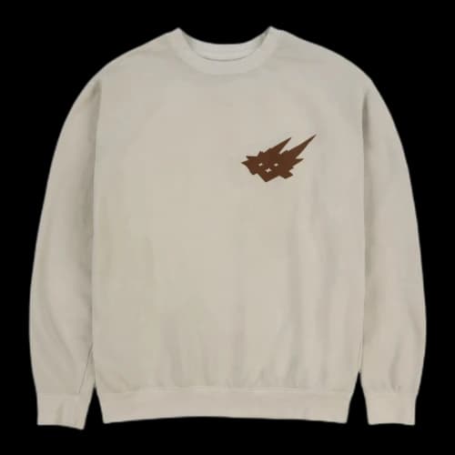 Travis Scott Cacti Mono Heritage Crewneck Grey
