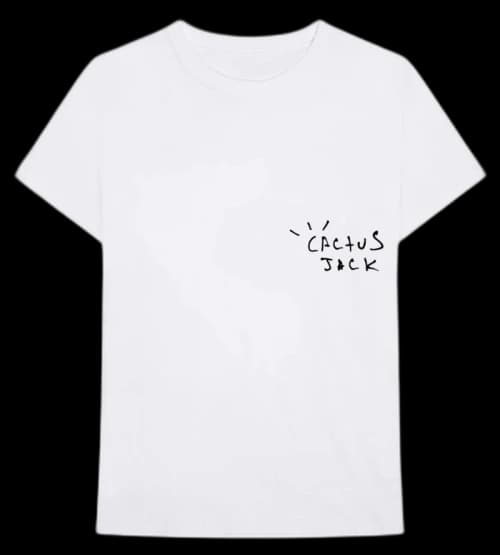 Travis Scott Cactus Jack Airbrush T-Shirt White