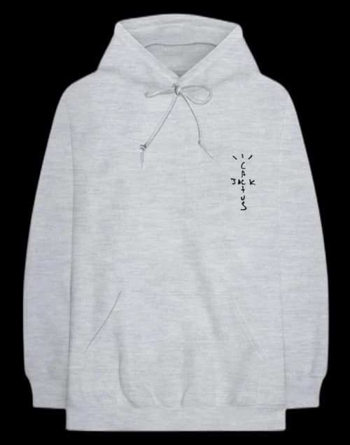 Travis Scott Cactus Jack Records Hoodie Grey