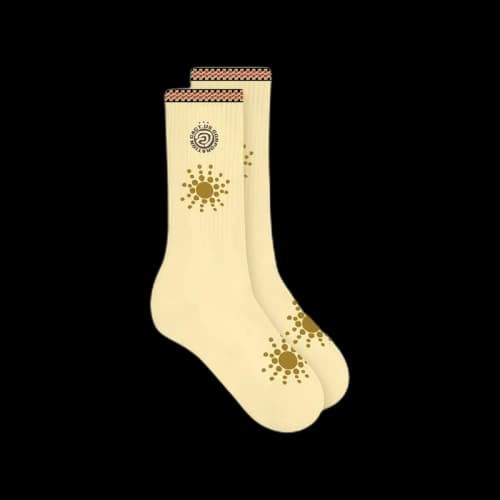 Travis Scott Cactus Jack Starburst Socks Cream