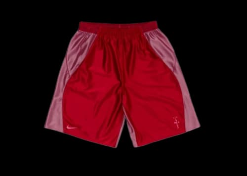 Travis Scott Cactus Jack x Nike Basketball Shorts Red