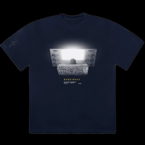 Travis Scott Chair T-shirt Black
