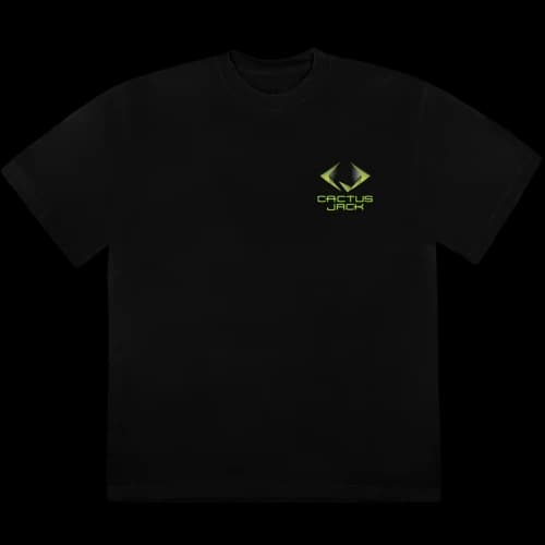 Travis Scott CJ Gamer T-Shirt Black
