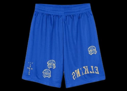 Travis Scott Elkins HS Shorts Blue