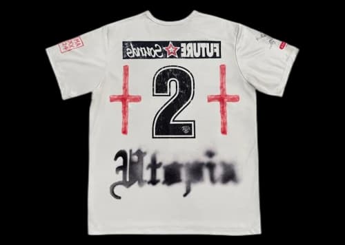 Travis Scott England Soccer Jersey White