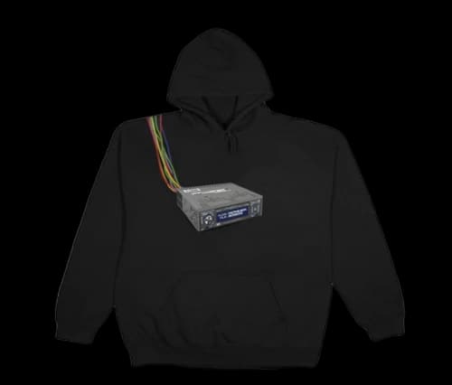 Travis Scott JACKBOYS Cord Cutters Hoodie Black