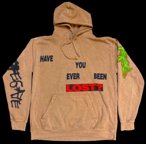 Travis Scott Live at The Gate Hoodie Brown