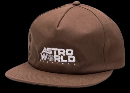 Travis Scott Official Souvenir Hat Brown