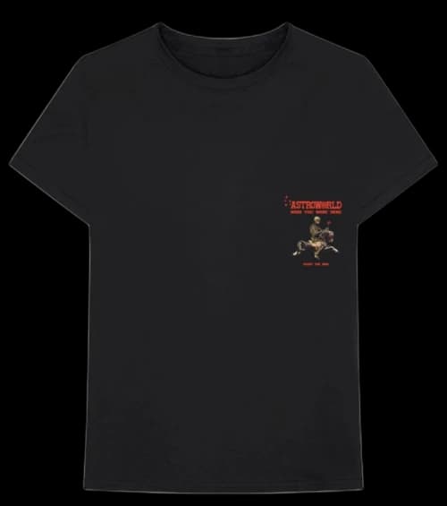 Travis Scott Season Pass T-Shirt Black