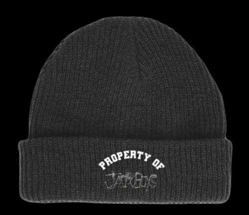 Travis Scott Jack Boys Property of Beanie Black