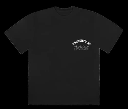 Travis Scott Jack Boys Reality T-Shirt Black
