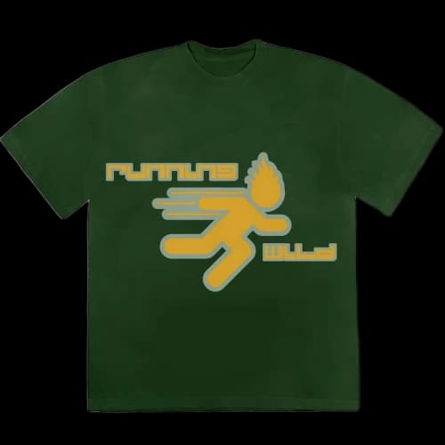 Travis Scott Running Wild T-Shirt Forest Green