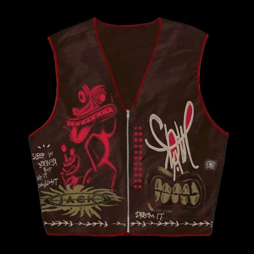 Travis Scott Sleep In Reverse Vest Brown